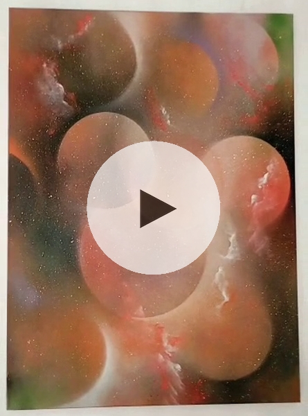 ArteDiAlina.com painting: Collision of colors